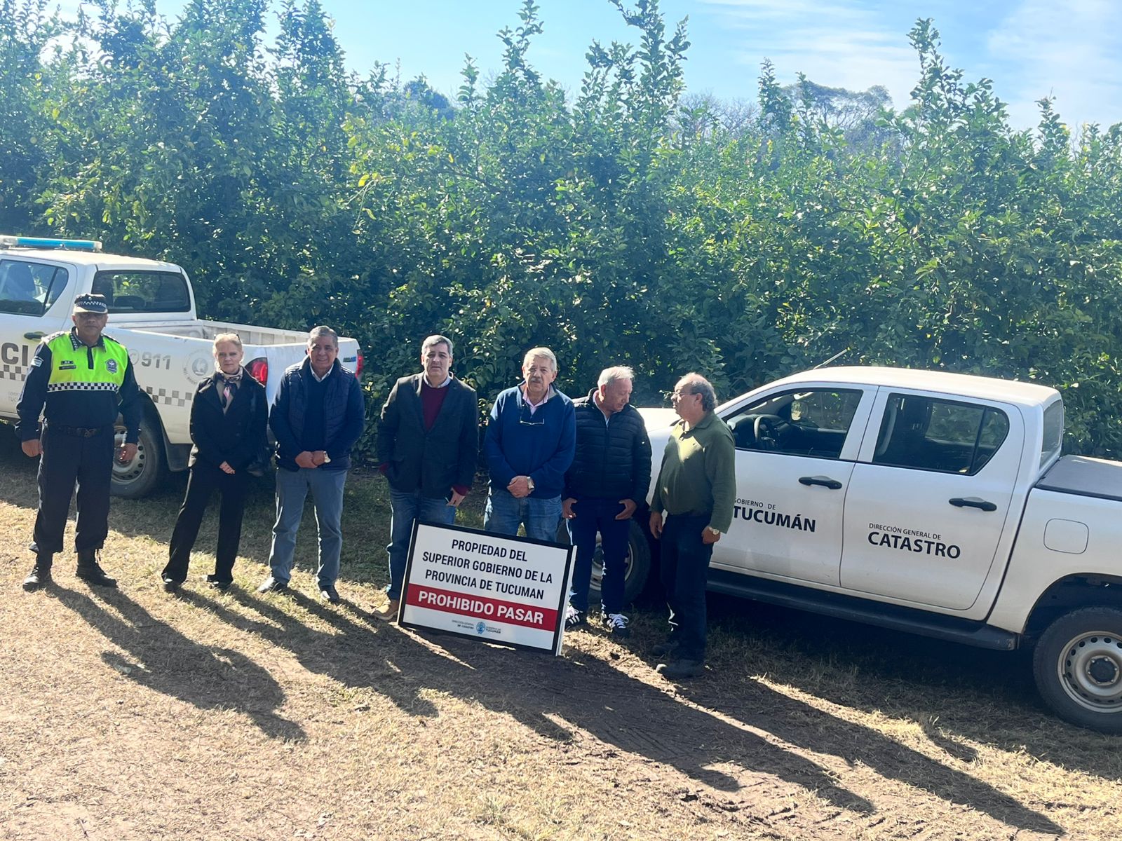 La Provincia recupera Fincas usurpadas en Leon Rougues