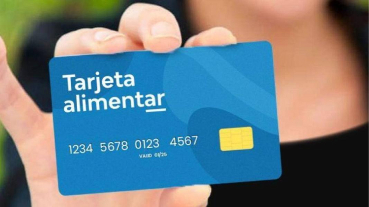 Entrega de Tarjeta Alimentar en Yerba Buena
