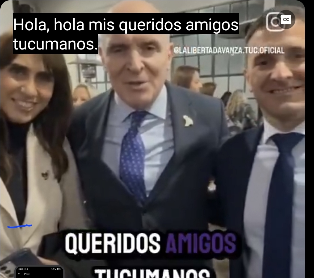 Espert hacía campaña para Pelli en Tucumán 