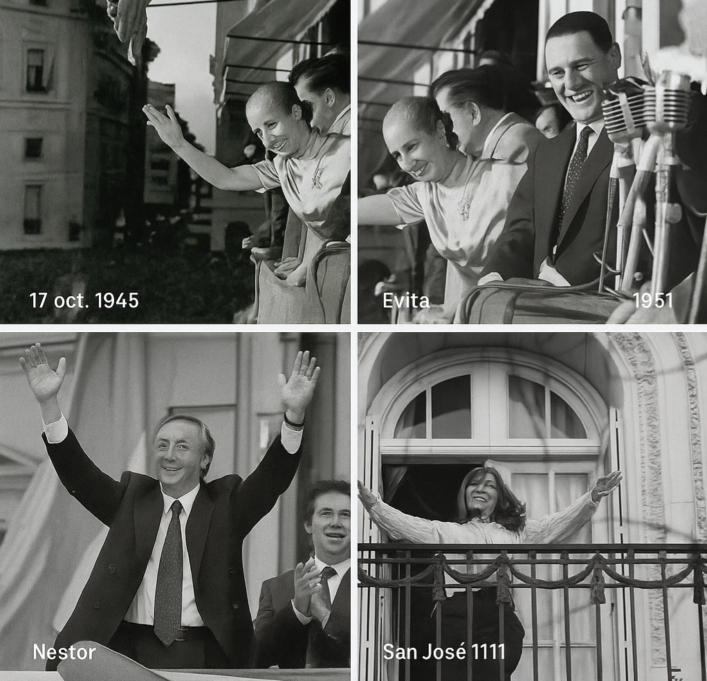 Los balcones y el peronismo: el ámbito donde se gesta la lealtad entre el Pueblo y sus líderes