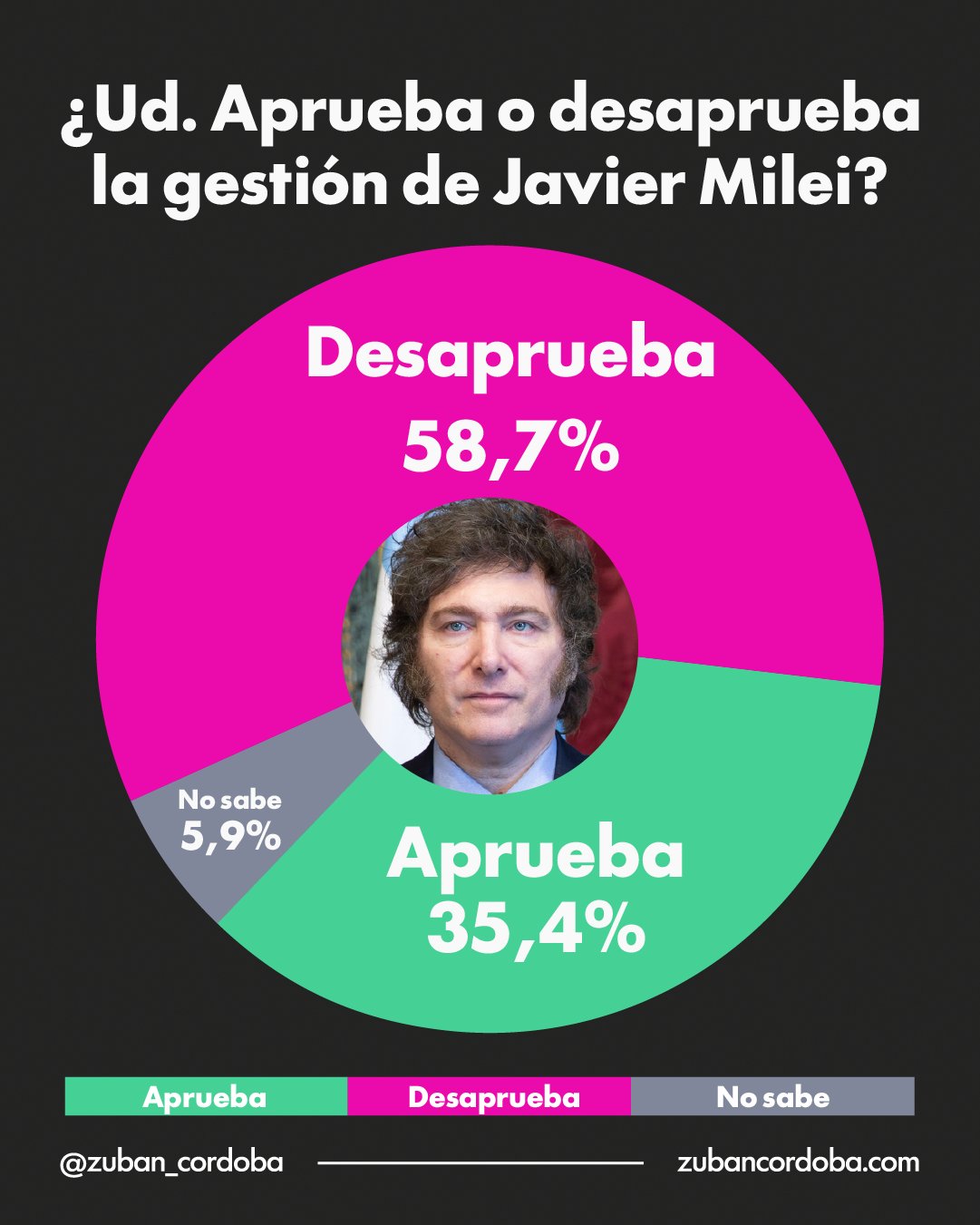 Alerta para Milei. El desgaste del ajuste.